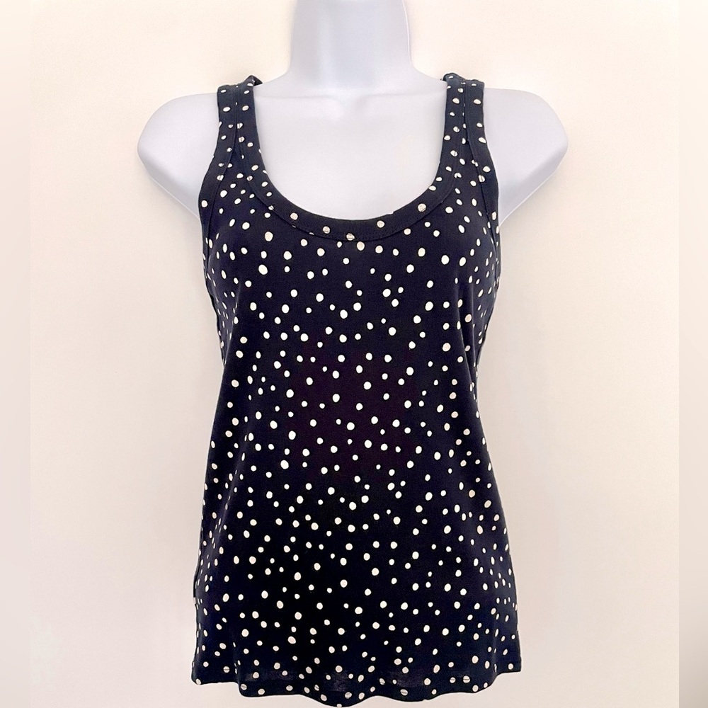 LOFT Zoo Dot Essential Scoop Neck Tank